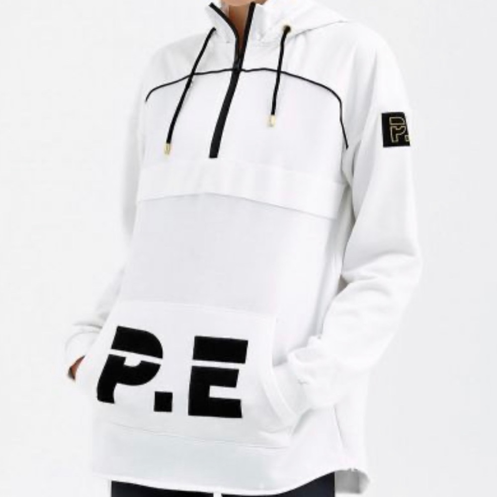 PE Nation Breakpoint Hoodie with black felt logo